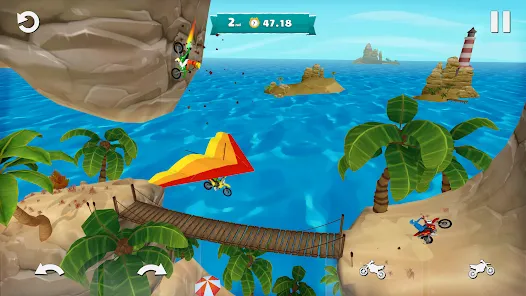 Airborne Motocross Mod APK screenshot 1