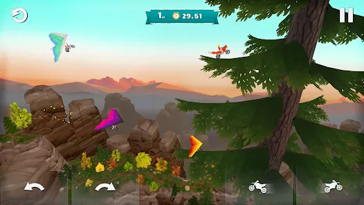 Airborne Motocross Mod APK screenshot 4